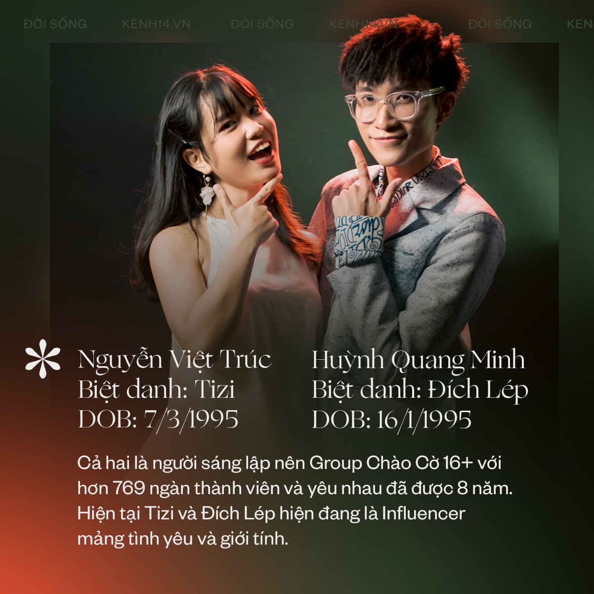 Hành trình 8 năm yêu - cùng lập Group 16+ phổ biến kiến thức tình dục của cặp đôi Tizi và Đích Lép - Ảnh 1. Hành trình 8 năm yêu - cùng lập Group 16+ phổ biến kiến thức tình dục của cặp đôi Tizi và Đích Lép - Ảnh 1.