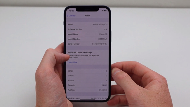Đây là cách kiểm tra iPhone 12 của bạn đã bị thay camera hay chưa - Ảnh 5.
