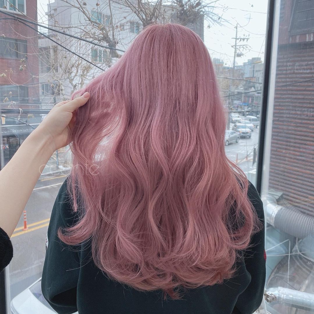 15+ kiểu tóc nhuộm màu hồng khói đẹp và thời thượng năm 2022 - Mytour