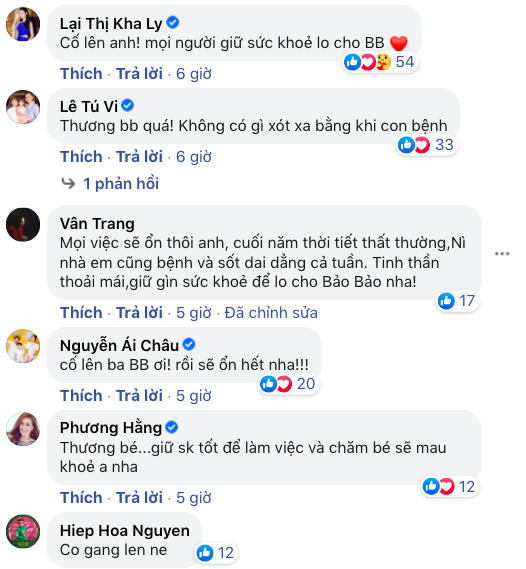 Thuý Diễm - Lương Thế Thành xót xa khi con trai phải nhập viện giữa mùa dịch, Ốc Thanh Vân và dàn sao Vbiz liên tục gửi lời động viên - Ảnh 5.