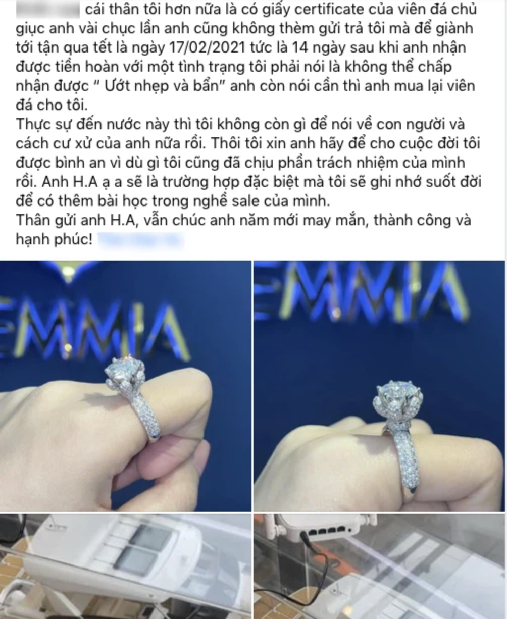 Huynh Anh stayed up until 3 a.m., posting a statement to apologize for the drama's ring proposal, not forgetting to face: Please don't say offensive words, touching my wife - Photo 5.