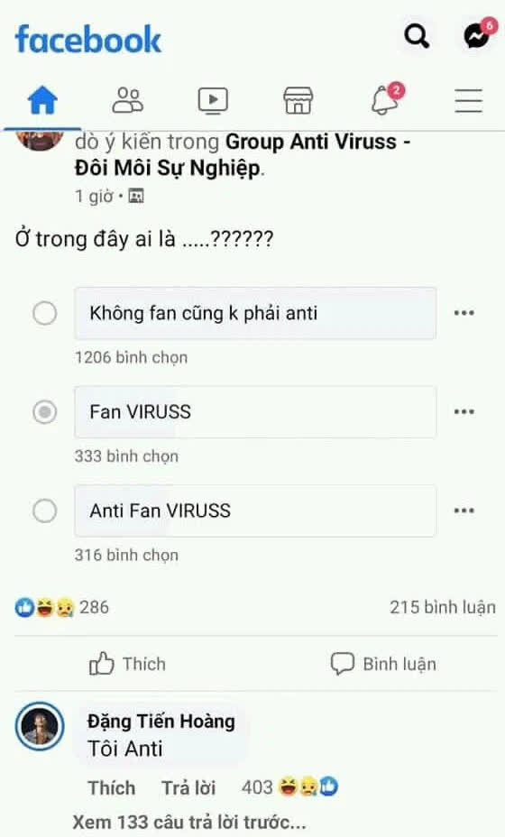 Hài hước: group Anti ViruSs lại có fan nhiều hơn cả anti-fan, cá nhân Mr Sự Nghiệp tuyên bố tự anti chính mình! - Ảnh 2.