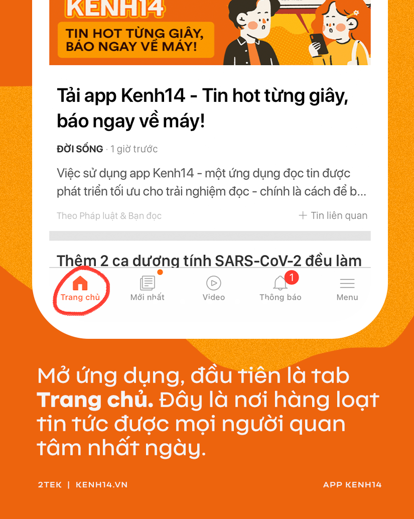 Cài đặt chỉ phút mốt là xong, nhưng để thành thánh lướt tin thì bạn cần bộ hướng dẫn sử dụng App Kenh14 này đấy! - Ảnh 5.