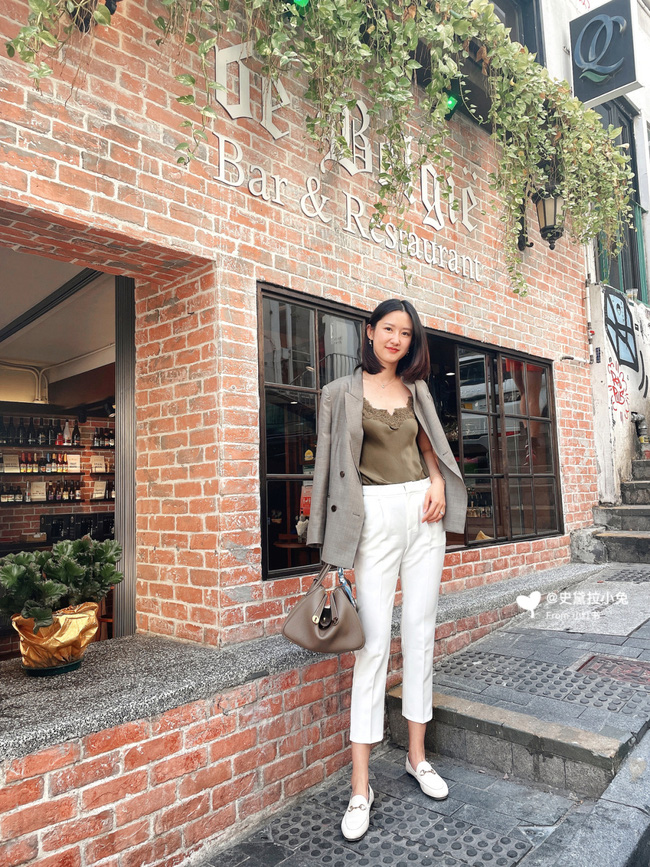 Street style châu Á: Nhiều màu sắc xuống phố nhưng bất ngờ nhất là màn khoe eo mỏng dính của cô nàng váy cam - Ảnh 8.