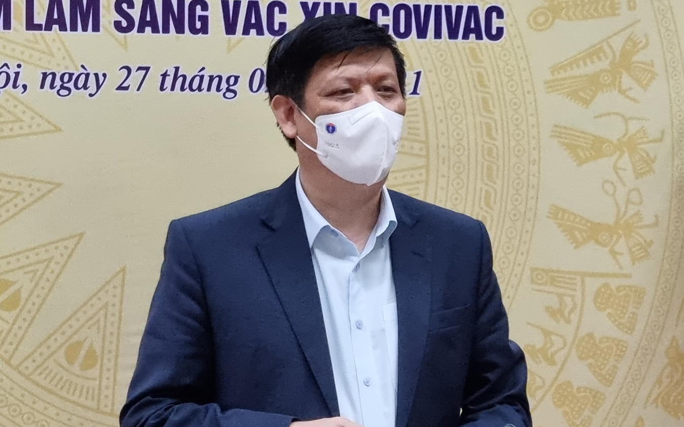 Bộ trưởng Bộ Y tế: Hiệu lực bảo vệ của vaccine phòng Covid-19 "made in Vietnam" rất tốt