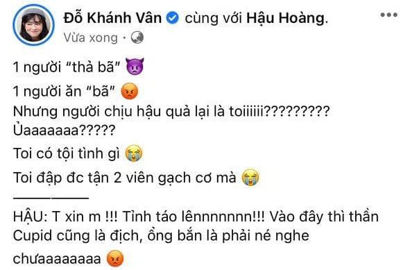 Khánh Vân sau khi bị Mũi trưởng Long phạt cùng Hậu Hoàng: Vào đây thì thần Cupid cũng là địch, ổng bắn là phải né - Ảnh 4.