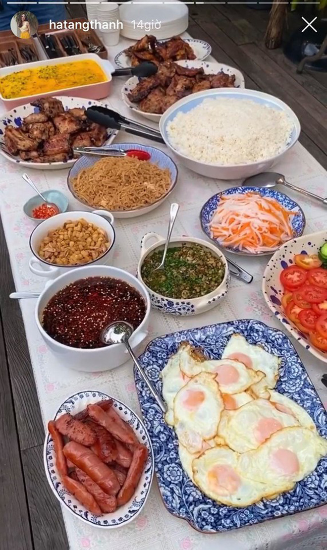 Hà Tăng đích thị là “bà chúa” của những bữa tiệc buffet phá cách: Từ cơm tấm đến cỗ Tết đều biến tấu được - Ảnh 1.