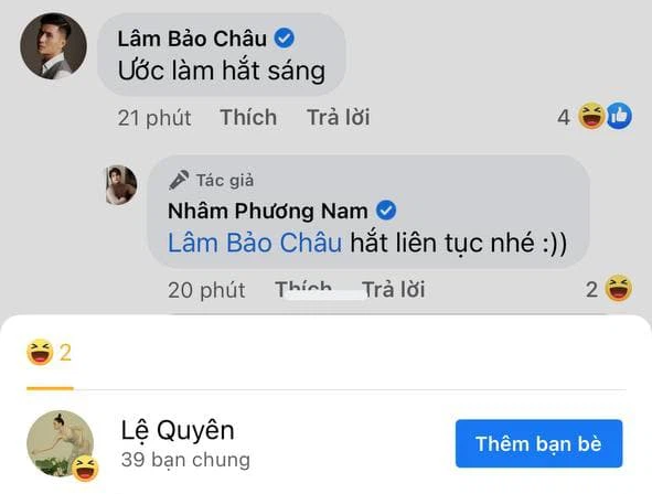 Lâm Bảo Châu bị phát hiện đi thả thính trai đẹp, Lệ Quyên liền có động thái cực đáng yêu - Ảnh 2.