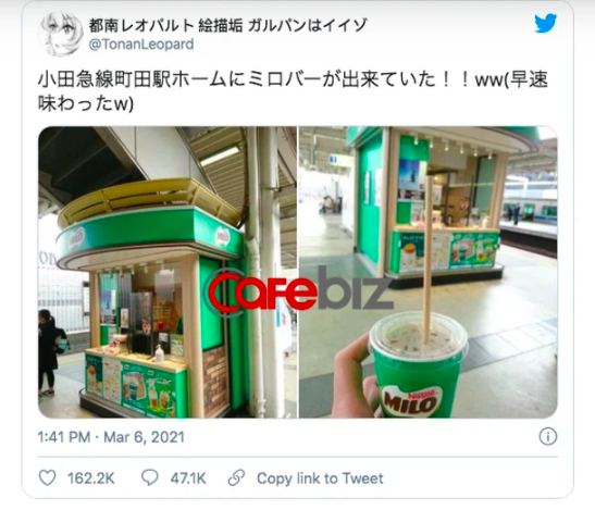Kỳ tích của Milo ở Nhật Bản: Chỉ bằng 1 dòng tweet khiến cả nước điên cuồng săn lùng, nhu cầu tăng 700%, Nestle không còn hàng để bán buộc hàng triệu người phải nhịn uống suốt 3 tháng - Ảnh 1.