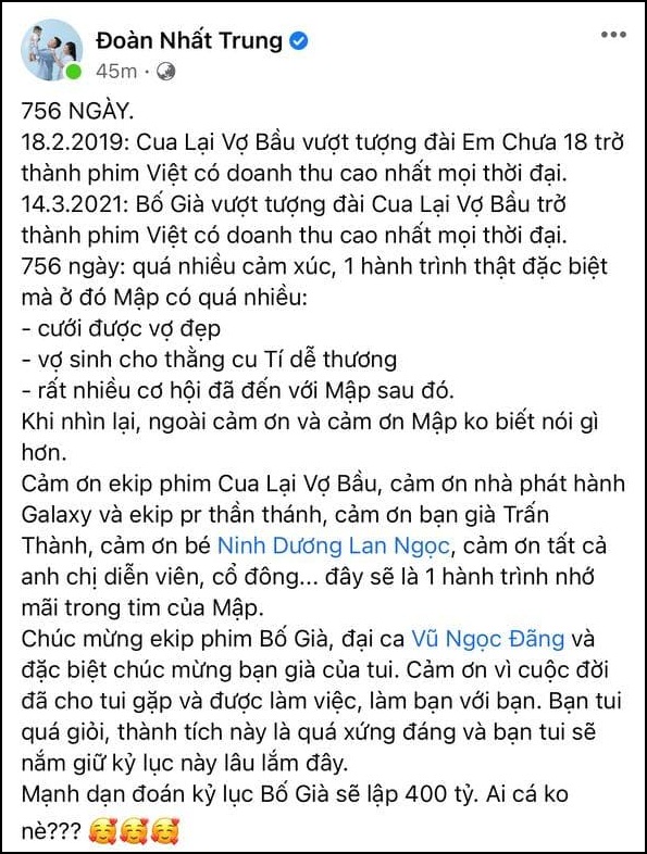 MXH mở tiệc ăn mừng Bố Già thắng 200 tỷ: Ngô Thanh Vân Chơi vậy ai chơi lại anh, Ninh Dương Lan Ngọc gọi luôn tượng đài - Ảnh 5.