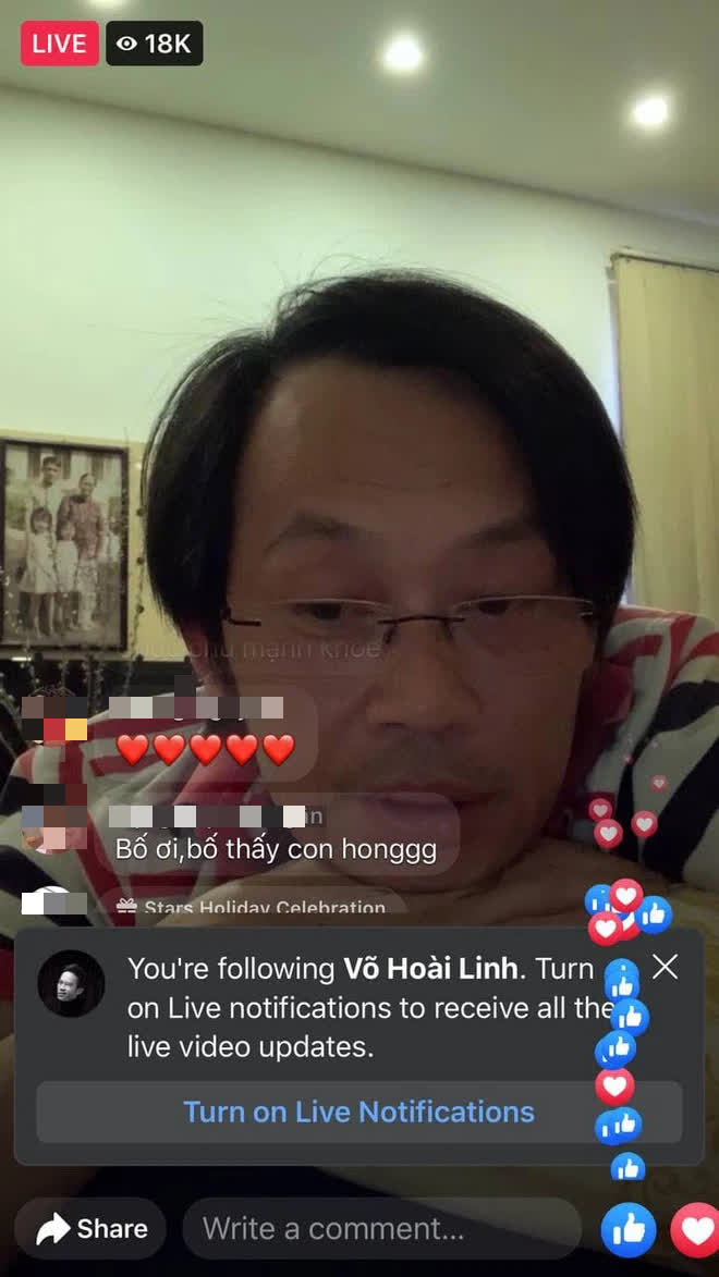 NS Hoài Linh livestream phá đảo MXH: 2 phút chỉ Hello cả nhà mà 18 nghìn người phải vào xem gấp - Ảnh 2.