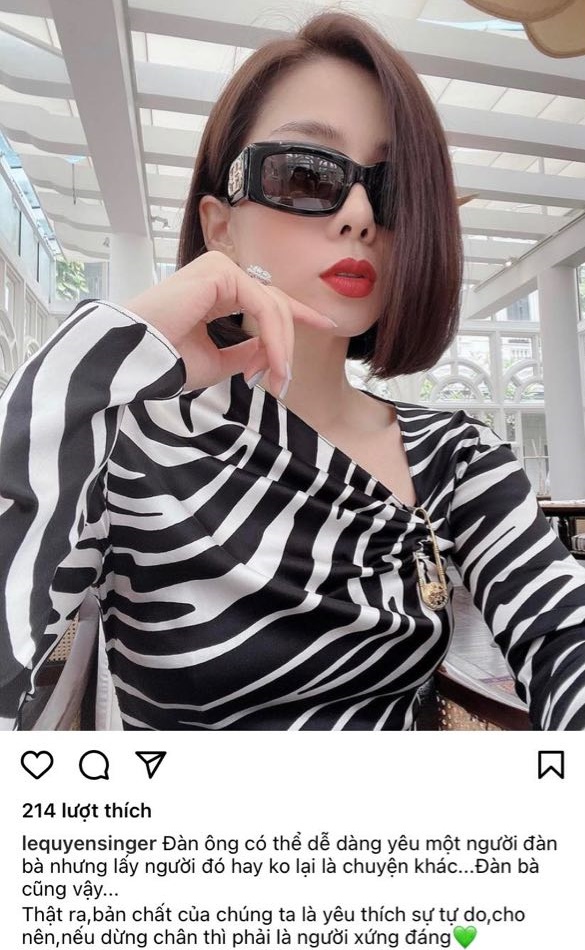Thấy Lệ Quy&ecirc;n khoe nhẫn kim cương khủng v&agrave; &uacute;p mở chuyện lấy chồng, netizen &ldquo;t&aacute;m&rdquo; ngay về nghi vấn t&aacute;i h&ocirc;n - Ảnh 2.