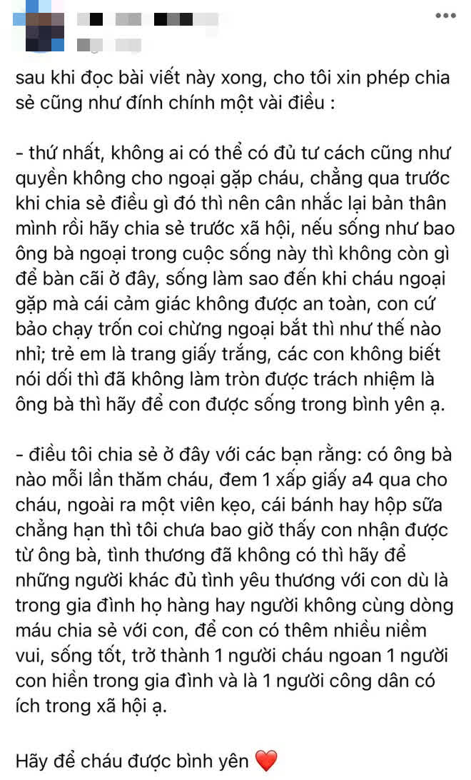 Quản lý bức xúc làm rõ thông tin bố mẹ Mai Phương chầu chực để gặp cháu, hé lộ phản ứng đáng lo của Lavie khi gặp ông bà - Ảnh 2. Quản lý bức xúc làm rõ thông tin bố mẹ Mai Phương chầu chực để gặp cháu, hé lộ phản ứng đáng lo của Lavie khi gặp ông bà - Ảnh 2.