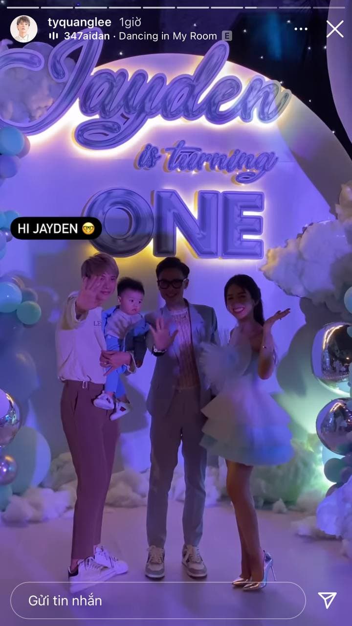 The goddess Minh Plastic organized a luxurious birthday party for the 1-year-old prince, the guests were full of famous rich people - Photo 9.