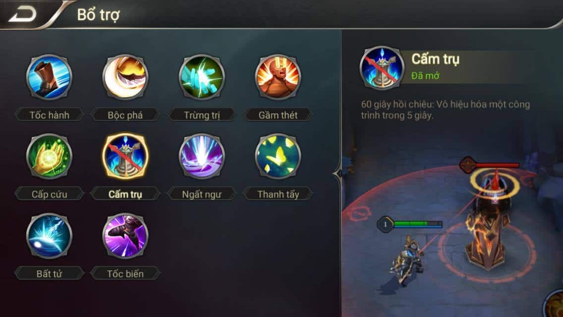 Li&ecirc;n Qu&acirc;n Mobile: Ph&eacute;p bổ trợ Cấm Trụ tăng sức mạnh khủng, rất c&oacute; thể sẽ tạo n&ecirc;n meta mới cực dị! - Ảnh 1.