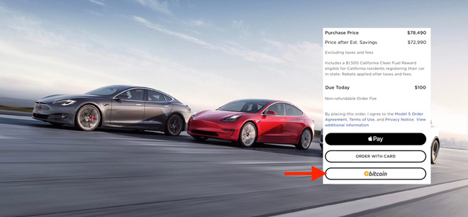 Ch&iacute;nh Tesla cũng phải thừa nhận, thật ngớ ngẩn khi mua xe bằng Bitcoin - Ảnh 1.