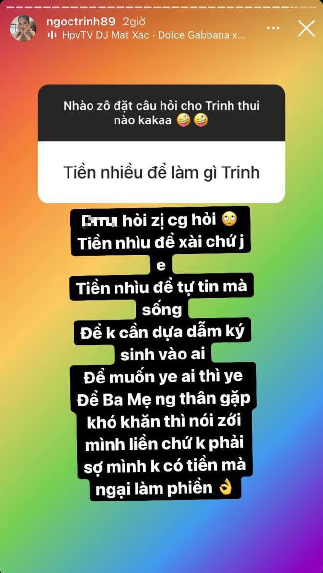 Tiền nhiều để làm gì? Chủ tịch giàu nức tiếng Vbiz Ngọc Trinh cuối cùng cũng đưa ra 5 lý do! - Ảnh 2.