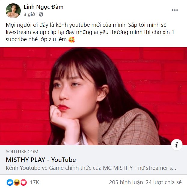 Linh Ngọc Đàm nhận vơ sở hữu kênh YouTube mới của Misthy để chia chác lợi nhuận, nhưng sự thật lại hoàn toàn trái ngược! - Ảnh 2.