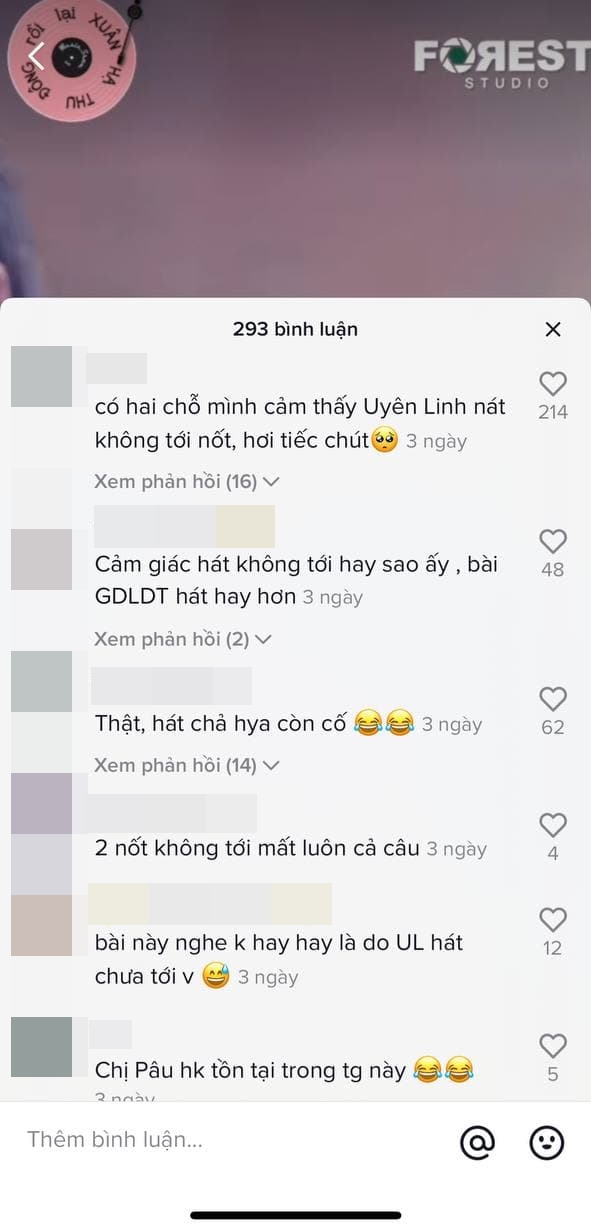 Uyên Linh bị netizen chê hát dở khi lỡ hát chênh phô tại #XHTĐRLX, ai ngờ chính chủ tự nhận xét bản thân còn gắt hơn - Ảnh 3.