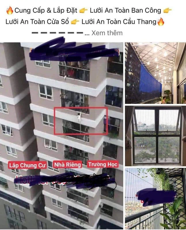 Phẫn nộ: Hình ảnh bé gái rơi từ tầng 12 chung cư ở Hà Nội bị đem ra làm quảng cáo bán hàng - Ảnh 1.