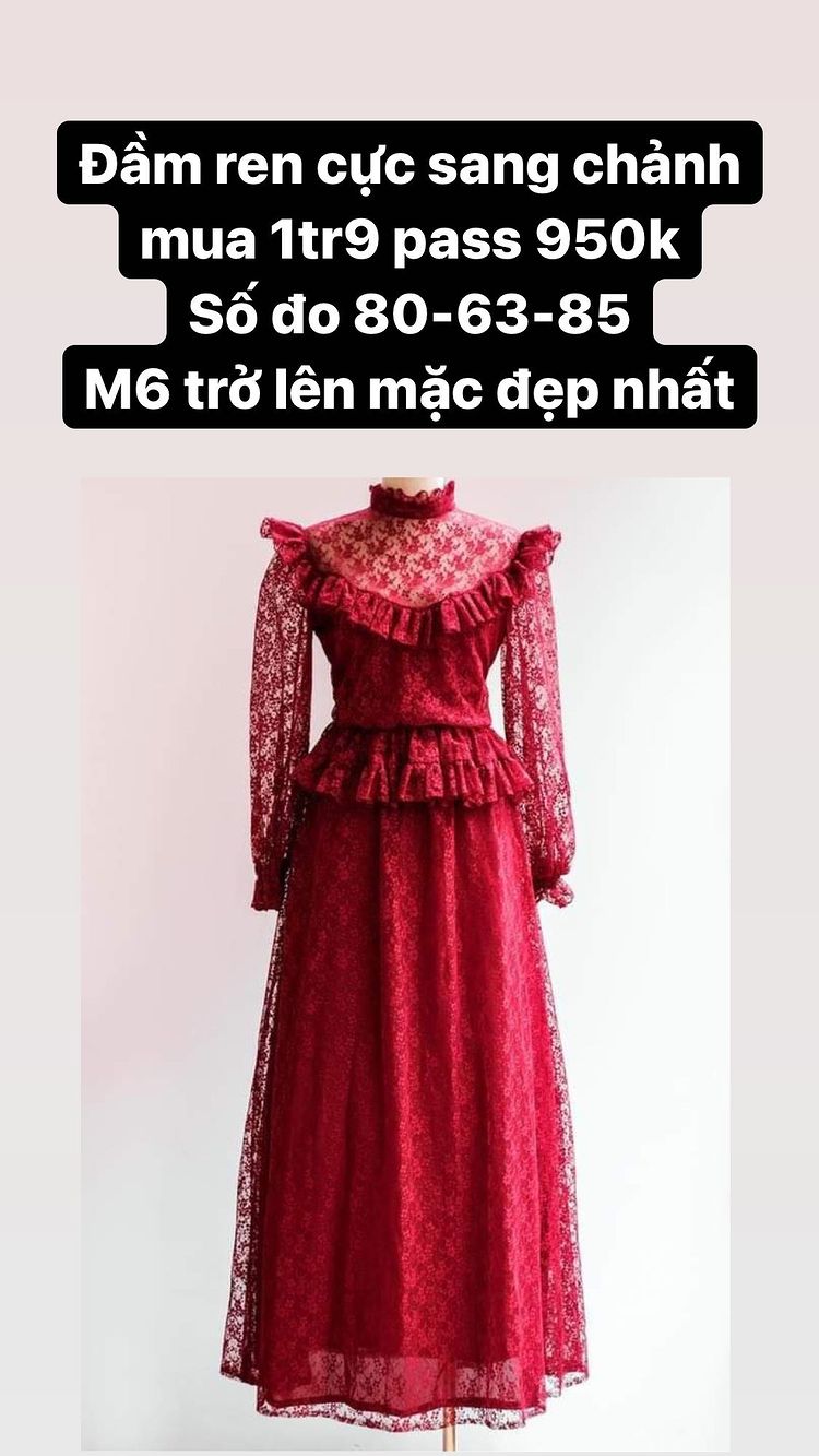 Hòa Minzy thanh lý cả loạt váy style vintage cực xinh, có món giá chỉ còn 1/2 - Ảnh 7. Hòa Minzy thanh lý cả loạt váy style vintage cực xinh, có món giá chỉ còn 1/2 - Ảnh 7.