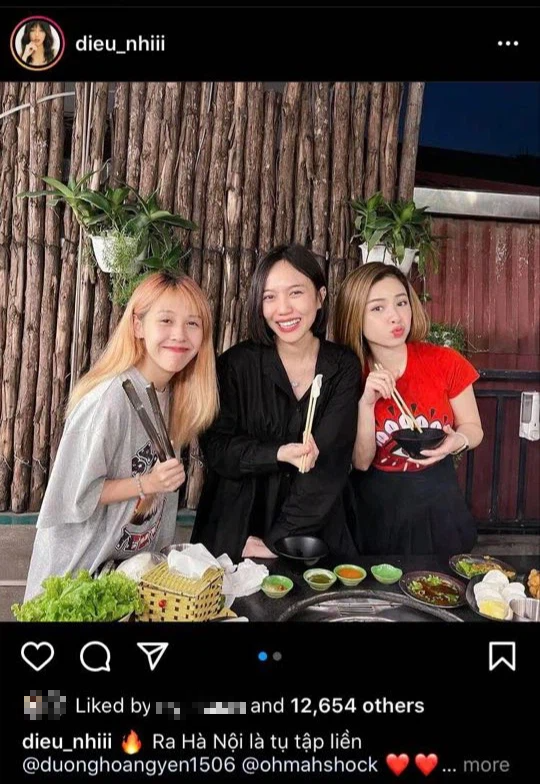 Dương Hoàng Yến tái ngộ Diệu Nhi, Hậu Hoàng sau story: Hà Nội đau lòng quá - Ảnh 1.