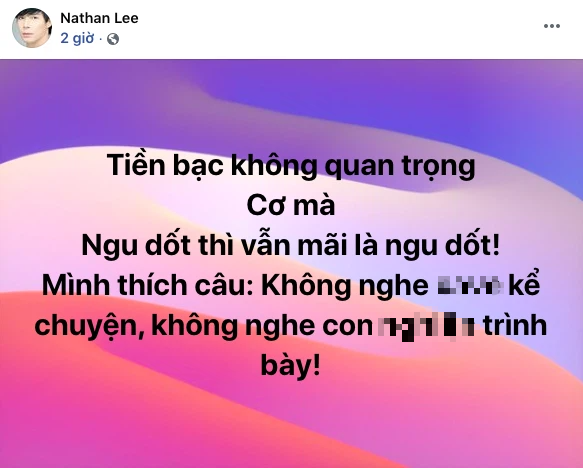 Nathan Lee published a very severe state related to money, netizens again called the name of Ngoc Trinh - Photo 1.