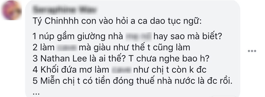 Nathan Lee posted a very tough money-related status, netizens called Ngoc Trinh again - Photo 5.