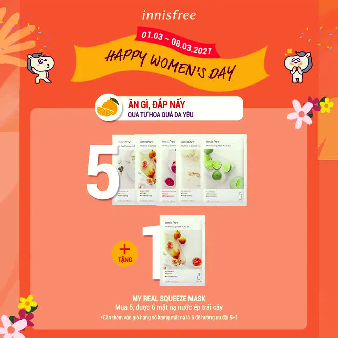 Không cần đau đầu nghĩ quà 8/3, innisfree gợi ý cho bạn 4 deal cực hot dưới 500k đảm bảo nàng nào cũng mê! - Ảnh 3.