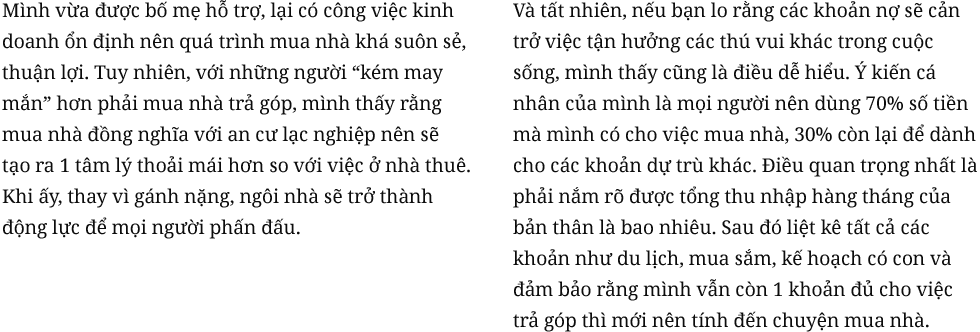 5 câu chuyện người trẻ mua nhà tiền tỷ trước tuổi 30: Thêm nợ, nhưng không thêm sợ, mà thêm động lực để cố gắng - Ảnh 20.