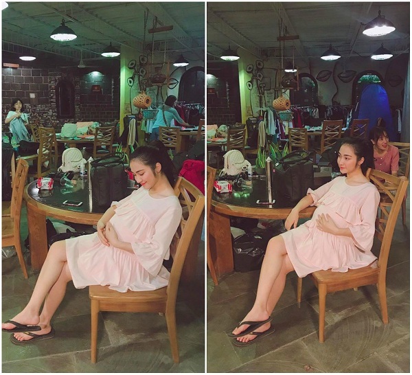 Hoà Minzy nói rõ thực hư ảnh bụng bầu vượt mặt trong quá khứ, tiết lộ cách “hack dáng” lúc mang thai con đầu lòng - Ảnh 4.