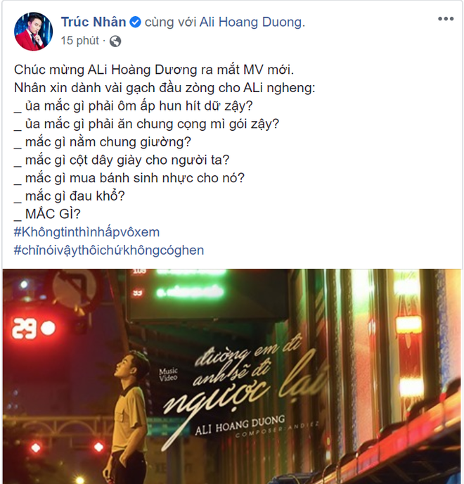 Trước nghi vấn toang, Trúc Nhân và Ali Hoàng Dương từng nói gì về nhau? - Ảnh 8.