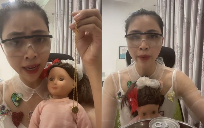 YouTuber Tho Nguyen officially spoke after being criticized for holding dolls, asking for a good study for children - Photo 1.