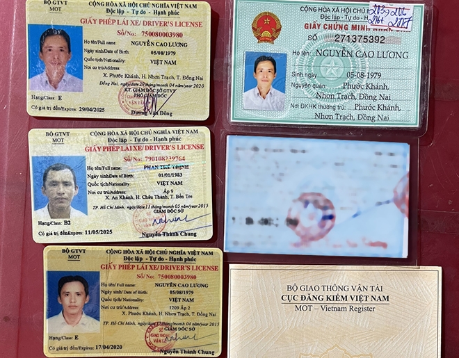 Mua GPLX hạng E và CMND trên Facebook với giá 16 triệu đồng - Ảnh 2.
