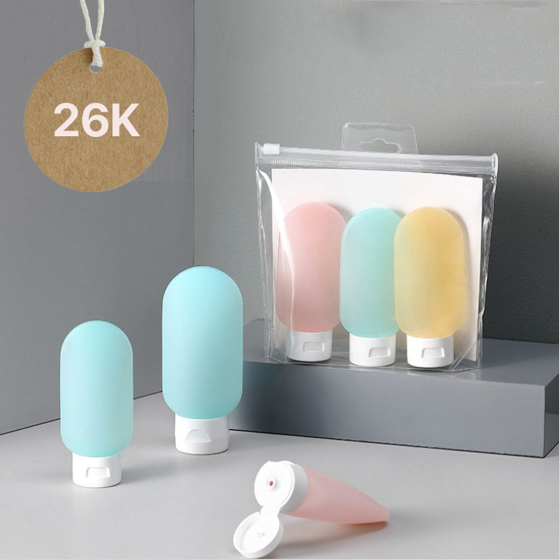 M&ugrave;a du lịch vẫy gọi, th&iacute;ch gọn nhẹ th&igrave; n&ecirc;n chọn ngay 9 bộ chiết mỹ phẩm xinh xắn n&agrave;y - Ảnh 1.