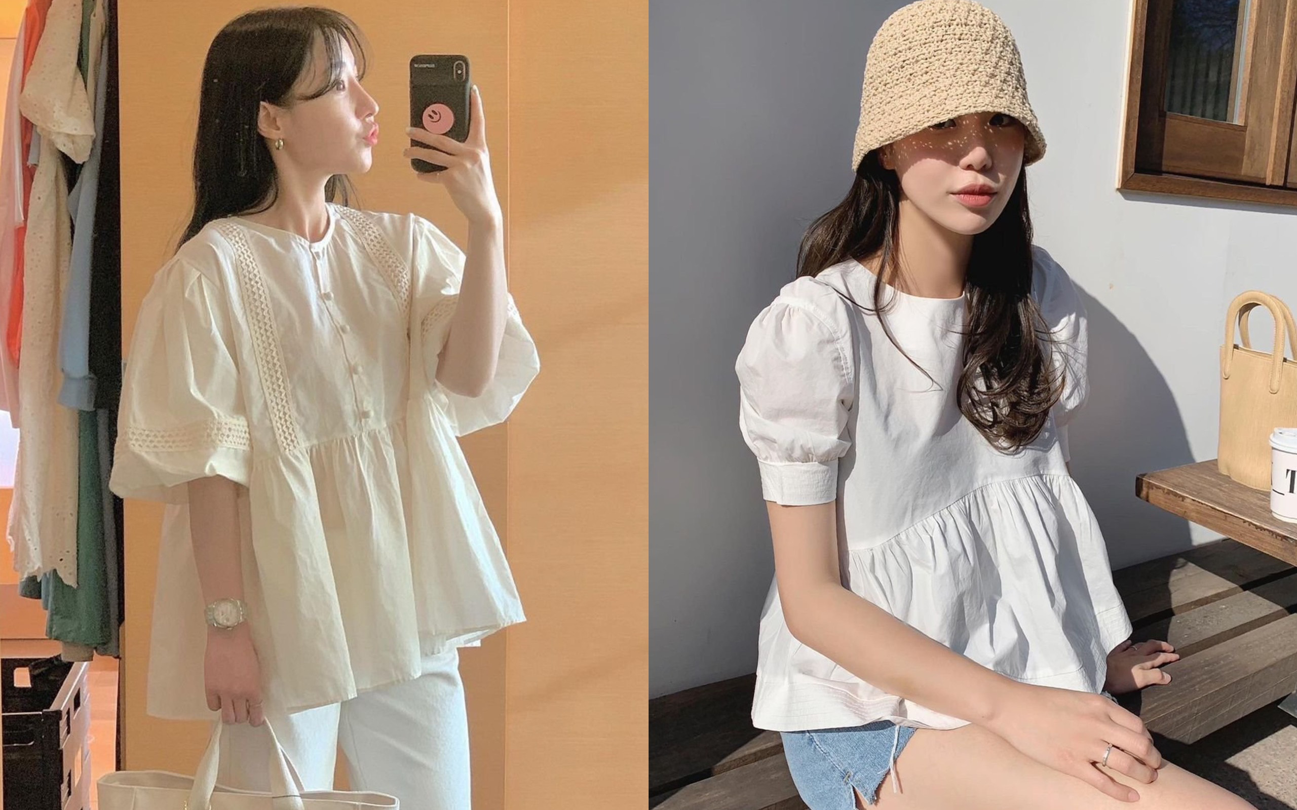 Có 1 mẫu áo mà dàn gái Hàn đang "nâng như nâng trứng", diện lên đảm bảo có ảnh đẹp post Instagram sống ảo!