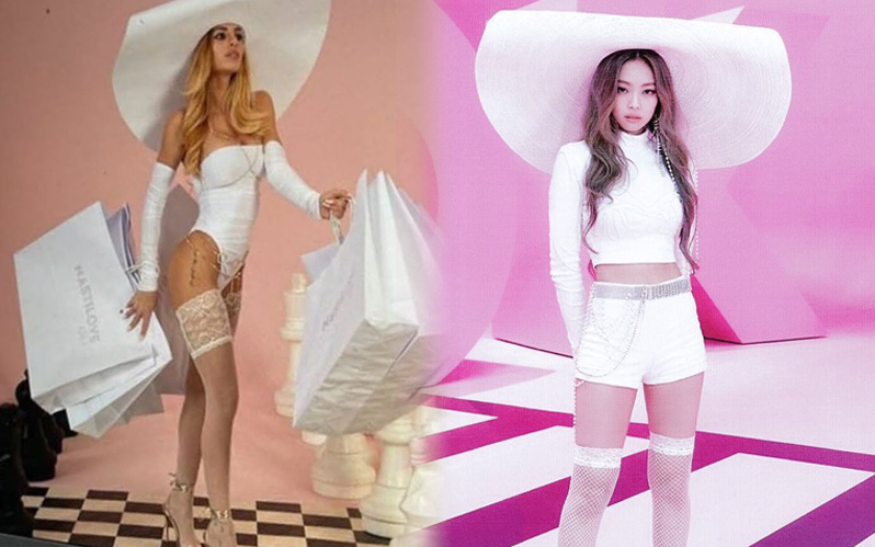Một blogger ăn đủ "gạch đá" vì copy phong cách Jennie và Lisa: Quả là càng xem, càng thấy giống!