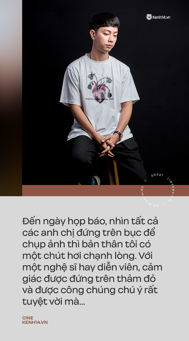 “Hotboy Bánh Giò” Võ Đình Hiếu trở lại trong Song Song: “Ngày họp báo đứng dưới nhìn các anh chị chụp ảnh trên bục mà chạnh lòng” - Ảnh 2.