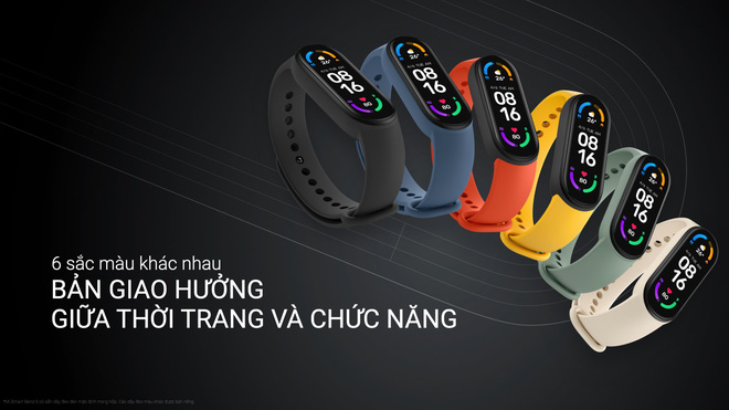 Xiaomi ra mắt Mi Band 6 tại VN: Màn hình màu AMOLED tràn viền, đo SpO2, pin 14 ngày, giá 1.29 triệu đồng - Ảnh 2.