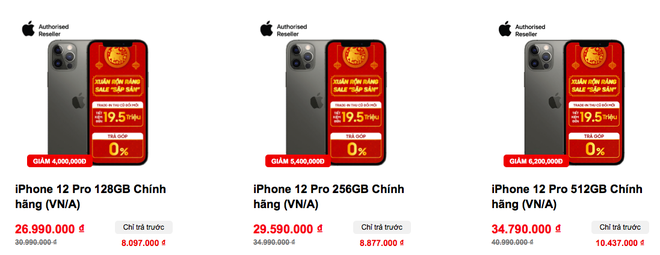 Nóng: 4 mẫu iPhone 12 lại tiếp tục giảm giá cực mạnh - Ảnh 4.