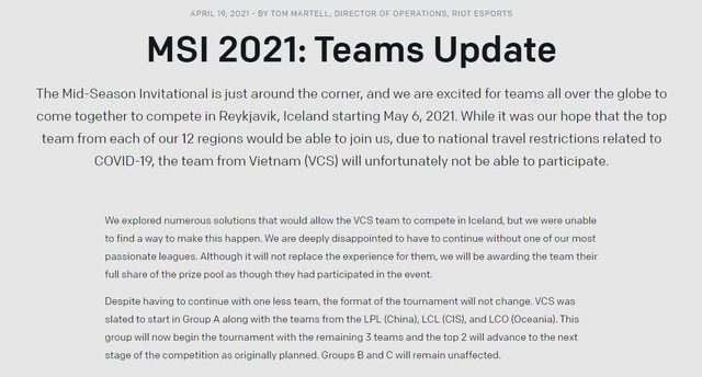 Lỡ hẹn với MSI 2021, không khí thất vọng bao trùm các thành viên GAM Esports - Ảnh 1.