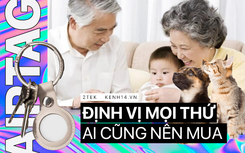 AirTag - Món phụ kiện mà các ông bố, bà mẹ nên mua ngay và luôn, vì nó sẽ giúp bảo vệ con cái!