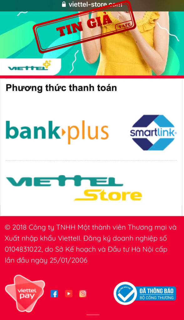 Giả mạo website của Viettel để rao bán SIM 4G - Ảnh 2.