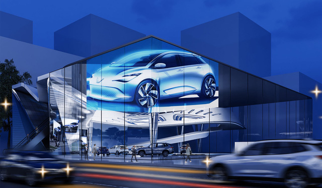 Xem trước showroom VinFast quốc tế: Đẹp mê ly, được vinh danh ở Quảng trường Thời đại Mỹ - Ảnh 23.