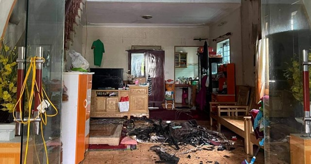 Th&aacute;i B&igrave;nh: Đến nh&agrave; bạn trai, 1 c&ocirc; g&aacute;i chết ch&aacute;y - Ảnh 1.