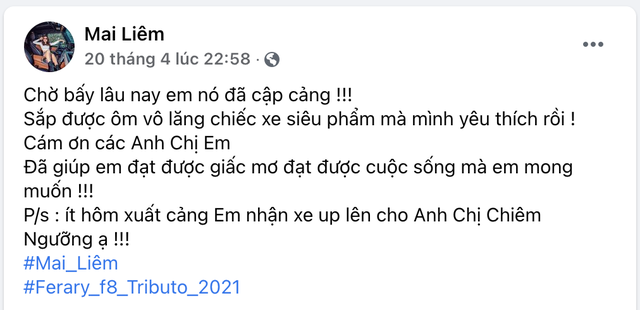 Chân dung cô gái trẻ vừa sắm Ferrari F8 Tributo tại Việt Nam: Từng sở hữu 2 chiếc Mercedes bạc tỷ, sắm cả biệt phủ cho bố mẹ - Ảnh 3.