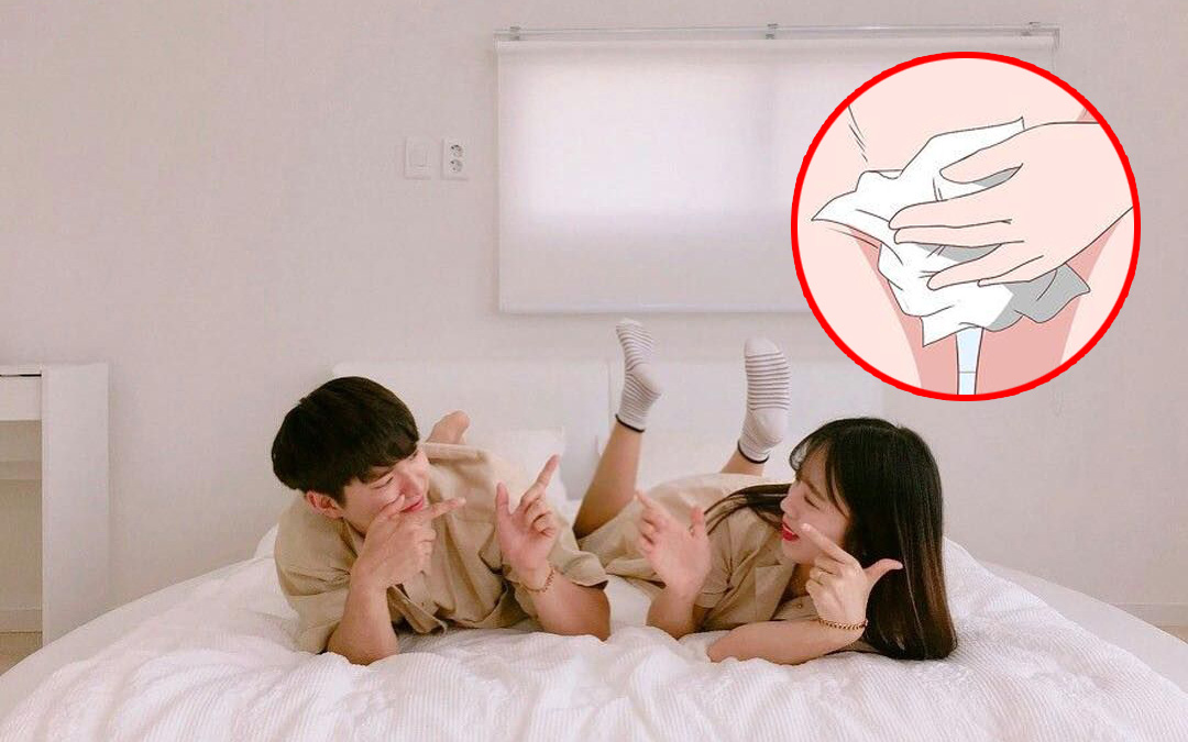 "Giải ngố" 18+: Quan hệ xong dùng khăn giấy lau khô vùng kín có được không?