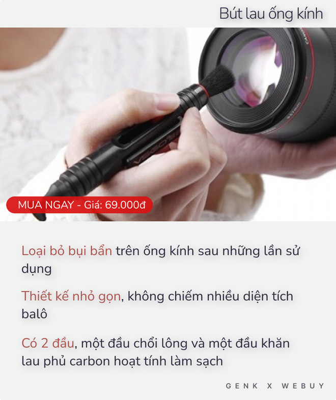 Loạt phụ kiện bé nhỏ nhưng quyền năng mà các nhiếp ảnh gia phải có, giá chỉ từ 35k - Ảnh 3.