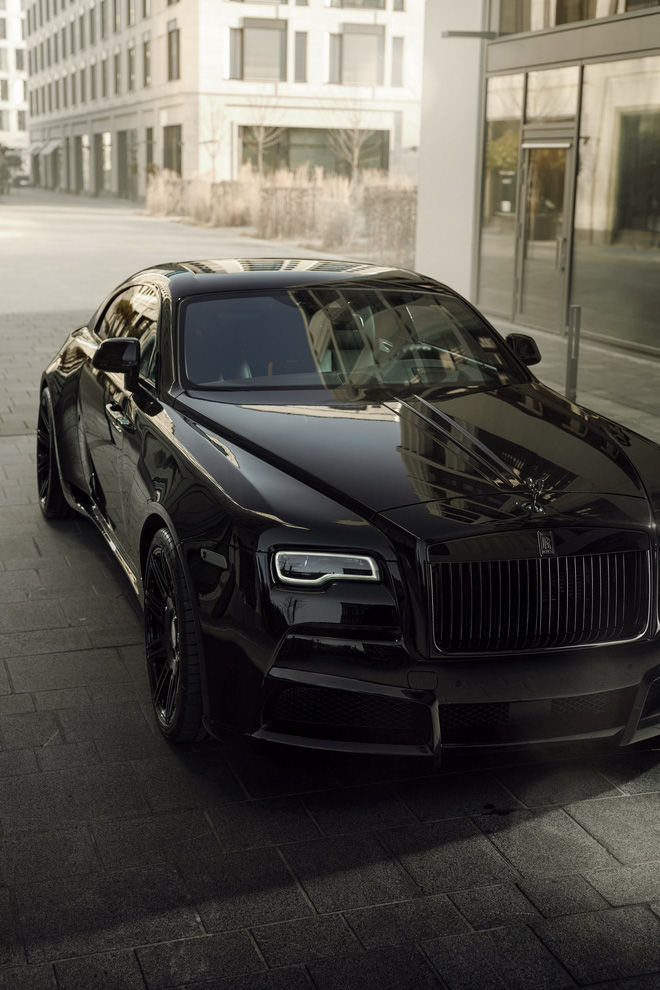 Độ Rolls-Royce phải như thế này: Wraith Black Badge đen toàn tập, công suất tăng lên tới 707 mã lực - Ảnh 4.