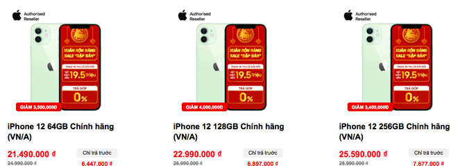 iPhone 12 được giảm giá mạnh, chỉ còn dưới 20 triệu đồng - Ảnh 1.